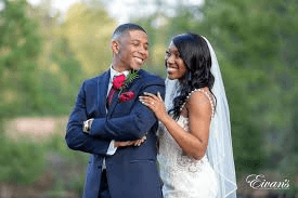 Wedding celebration moment